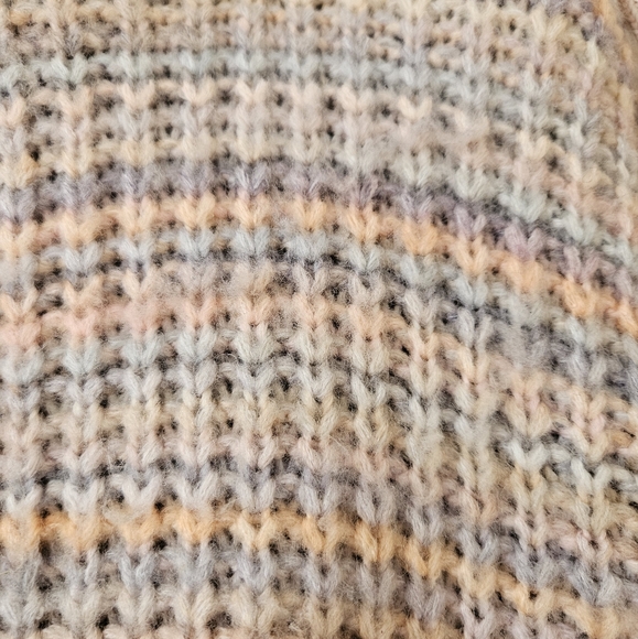Aerie Cozy Wool Blend Oversize Striped Hoodie - Picture 4 of 8